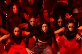 <p>Un momento de la actuación de Rosalía en los MTV EMA 2019.</p>
