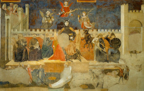 <p><em>Allegoria del Cattivo Governo</em>, 1338-1339 </p>