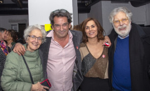 <p>De izquierda a derecha: Soledad Gallego-Díaz, Miguel Mora, Mónica Andrade y Joaquín Estefanía.</p>