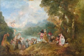 <p>'Peregrinación a la isla de Citera'. Antoine Watteau (1717)</p>