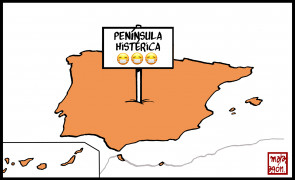 <p>La península.</p>