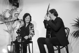 <p>La cantaora Carmen Linares en El Taller de CTXT</p>