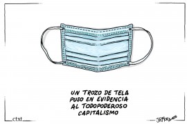 <p>Mascarillas anticapitalistas. </p>