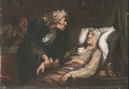 <p>Le malade imaginaire, de Daumier.</p>