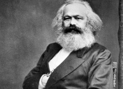 <p>Retrato de Karl Marx.</p>