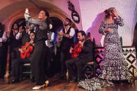 <p>Actuación de Flamenco en Barcelona en 2013.</p>