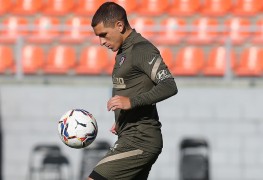 <p>Lucas Torreira entrenando con el Atlético de Madrid.</p>