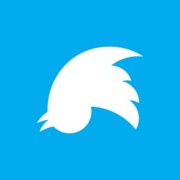 <p>El logo de Twitter al revés se parece a Trump.</p>