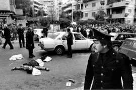 <p>Guardaespaldas de Aldo Moro asesinados por las Brigadas Rojas.</p>
