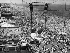 <p>Una imagen de Coney Island, en 1957. </p>