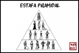 <p>Estafa piramidal.</p>
