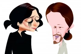 <p>Isabel Díaz Ayuso y Pablo Iglesias. </p>