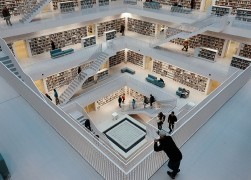 <p>Biblioteca de la Ciudad de Stuttgart (Alemania).</p>