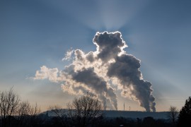 <p>Zona de extracción de lignito, en Renania (Alemania).</p>