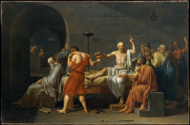 <p><em>La muerte de Sócrates</em> (1787).</p>