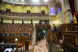 <p>Pablo Casado en la sesión de control al gobierno del pasado 30 de junio.</p>
