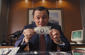 <p>Leonardo DiCaprio, como Jordan Belfort, en 'El lobo de Wall Street' (2013, Martin Scorsese).</p>