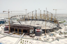 <p>El Estadio Internacional Khalifa, una de las sedes de la Copa del mundo de 2022 (Doha, Qatar).</p>