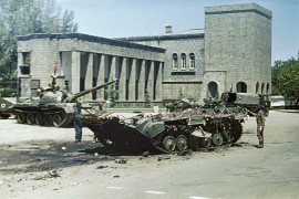 <p>El día después de la revolución en Kabul (Afganistán, 1978).</p>