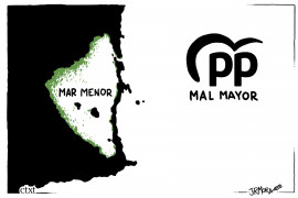 <p>Mar menor.</p>