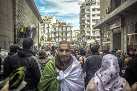 <p>El <em>Hirak</em> (movimiento de protesta) argelino en 2019.</p>