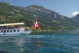 <p>Viaje en barco a Lucerna (Suiza).</p>