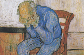 <p><em>En la puerta de la eternidad</em>, de Vincent van Gogh (1890). / <strong>Museo Kröller-Müller</strong></p>