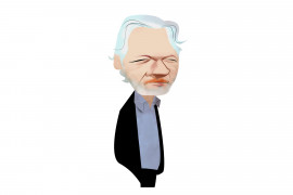 <p>Julian Assange. / <strong>Luis Grañena</strong></p>