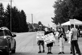 <p>Trabajadores de la planta de Kellogg's en Lancaster (Pensylvania) en huelga en octubre.</p>