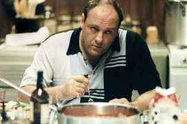 <p>Tony Soprano, el neurótico patriarca de una familia de mafiosos.</p>
