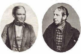 <p>Charles Darwin y Robert Fitz-Roy. </p>