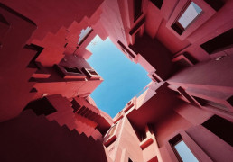 <p>La muralla roja de Calpe, de Ricardo Bofill.</p>
