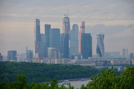 <p>Centro económico de la ciudad de Moscú.</p>