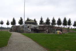 <p>Entrada a la fortaleza Esch en la Línea Maginot. </p>