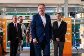 <p>Juan Espadas, antes del debate a las elecciones de Andalucía del pasado 6 de junio.</p>