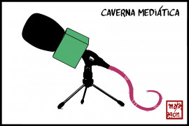 <p>Caverna mediática.</p>