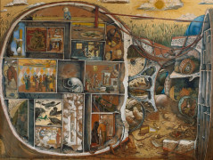 <p>‘El laberinto’, de William Kurelek.</p>