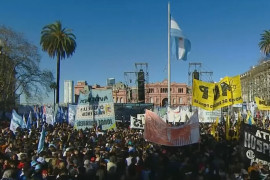 <p>Movilización en repudio al intento de asesinato de Cristina Fernández de Kirchner.</p>