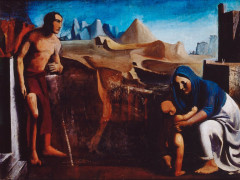<p>La familia. Óleo sobre lienzo del pintor fascista Mario Sironi, 1927.</p>