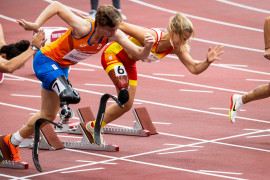 <p>Desirée Vila, séptima en la final de los 100m. T63 en los Juegos Paralímpicos Tokio 2020.</p>