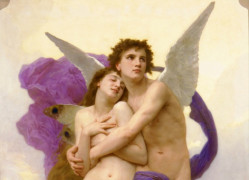 <p>Un fragmento de 'El rapto de Psique'. Óleo sobre lienzo de William-Adolphe Bouguereau (1895).</p>