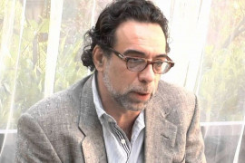 <p>Mauricio Vicent durante una entrevista sobre su documental <em>Baracoa 500 años después</em>. / <strong>YouTube (Casa de América)</strong></p>