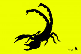 <p><em>El pacto del escorpión.</em> / <strong>La boca del logo</strong></p>