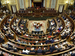 <p>El Congreso celebra la Sesión de Constitución de la XV Legislatura el 17 de agosto de 2023. / <strong>Congreso de los Diputados</strong></p>