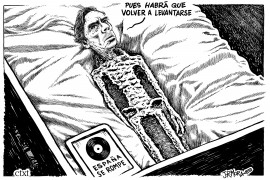 <p><em>Aznar llama a la movilización.</em> /<strong> J.R. Mora</strong></p>