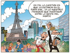 <p>Viñeta de <em>Mortadelo y Filemón. La vuelta al mundo</em> (2022). / <strong>Francisco Ibañez</strong></p>