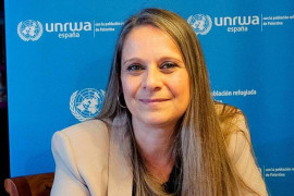 <p>Raquel Martí, directora ejecutiva en España de UNRWA. / <strong>RTVE</strong></p>
