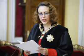 <p>Magdalena Valerio, durante su toma de posesión como presidenta del Consejo de Estado. Noviembre de 2022. / <strong>Consejo de Estado</strong></p>