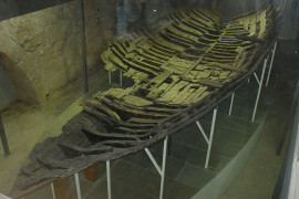 <p>Restos del barco de Kyrenia, mercante griego del siglo IV a.C. / <strong>Wikimedia Commons</strong></p>