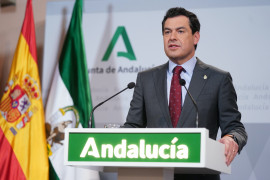 <p>Moreno Bonilla, actual presidente de la Junta de Andalucía, en una imagen de 2020. </p>